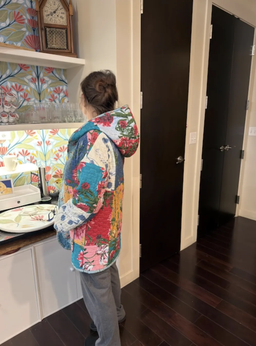 Customer review photo — handmade Laurel Crop Jacket