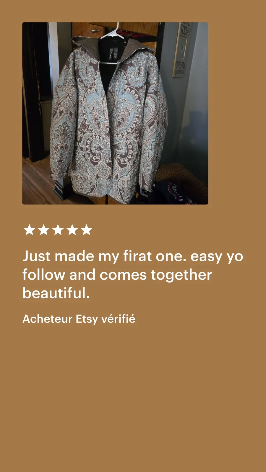 Customer review