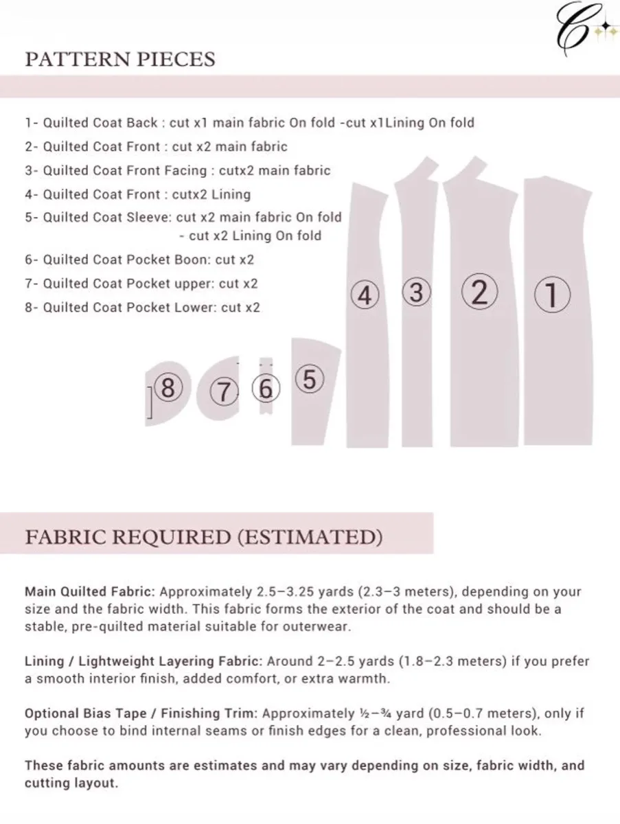 Mariner Quilt Coat