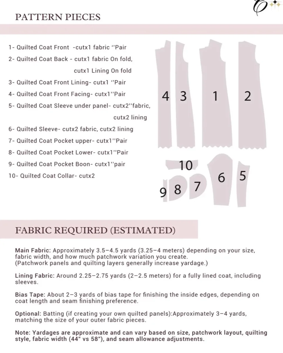 Sunset Patchwork Coat