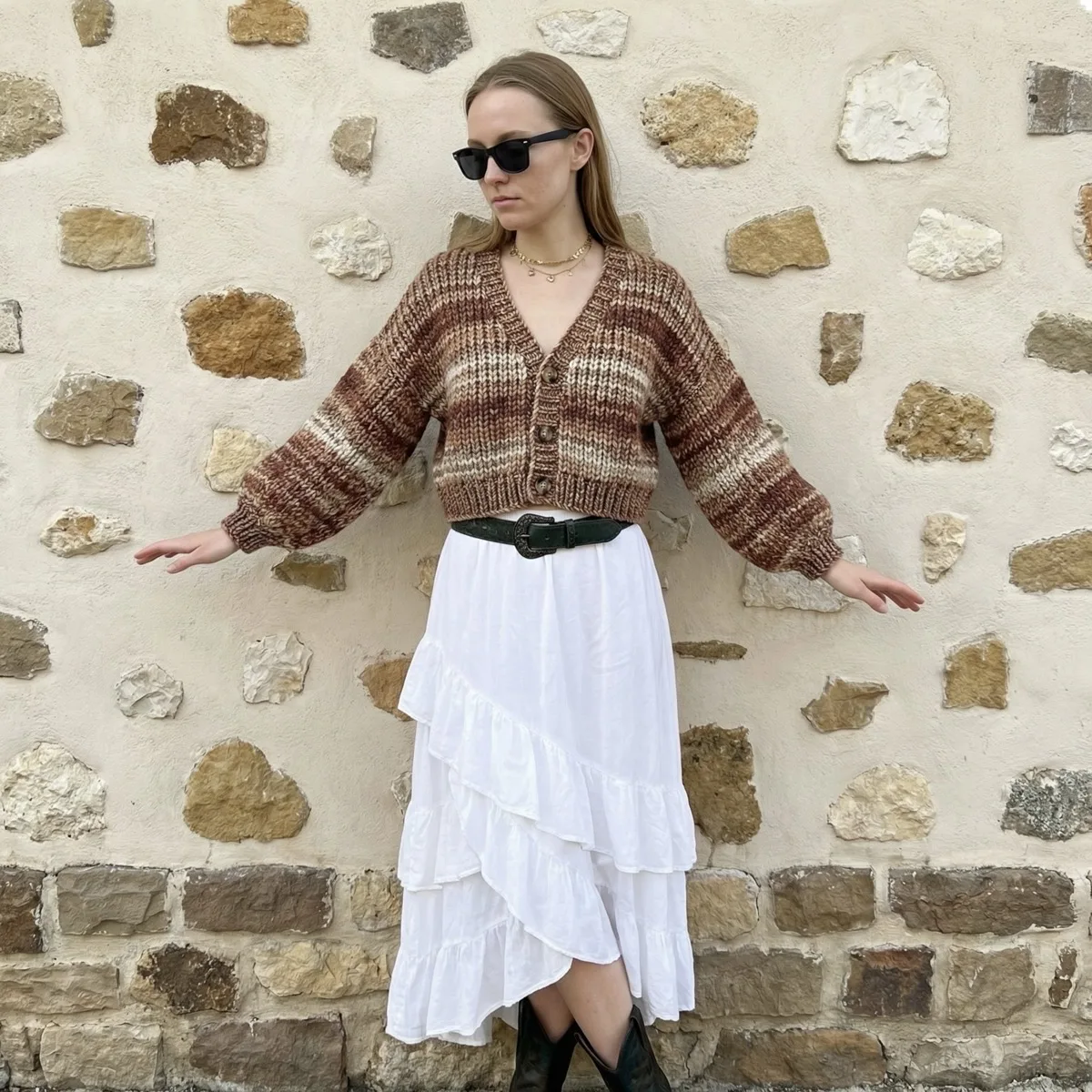 Cloud Crop Cardigan