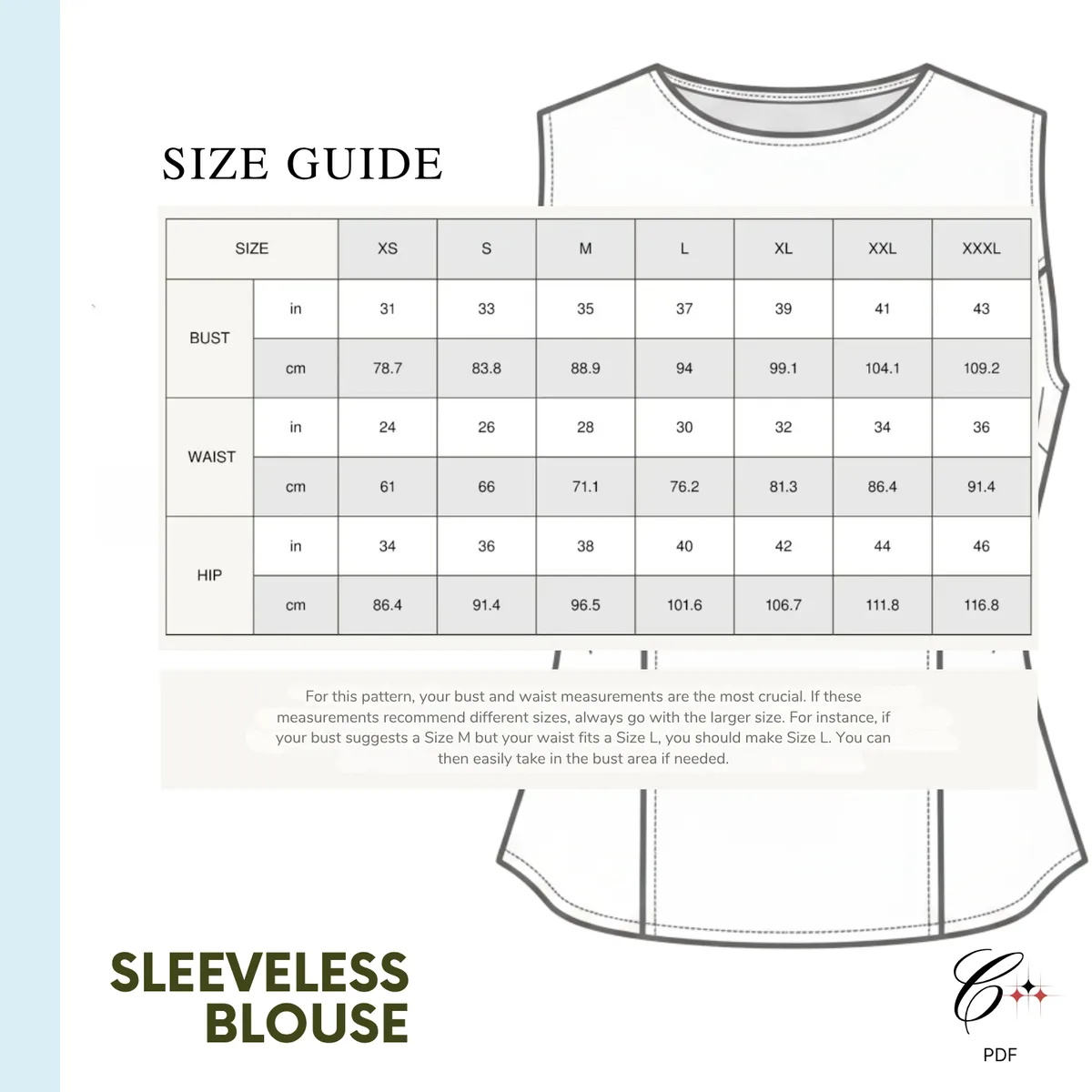 Sleeveless Blouse