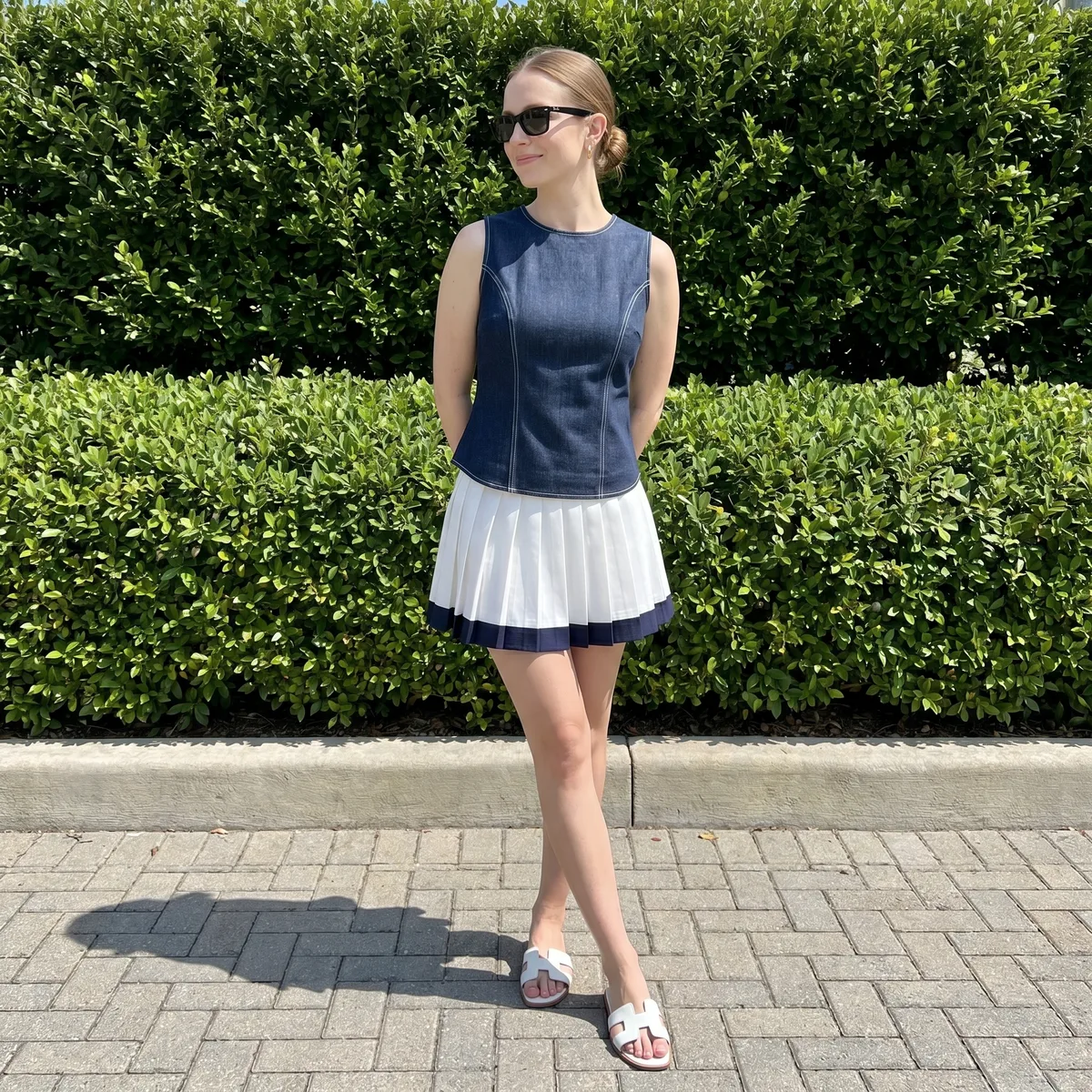Sleeveless Blouse