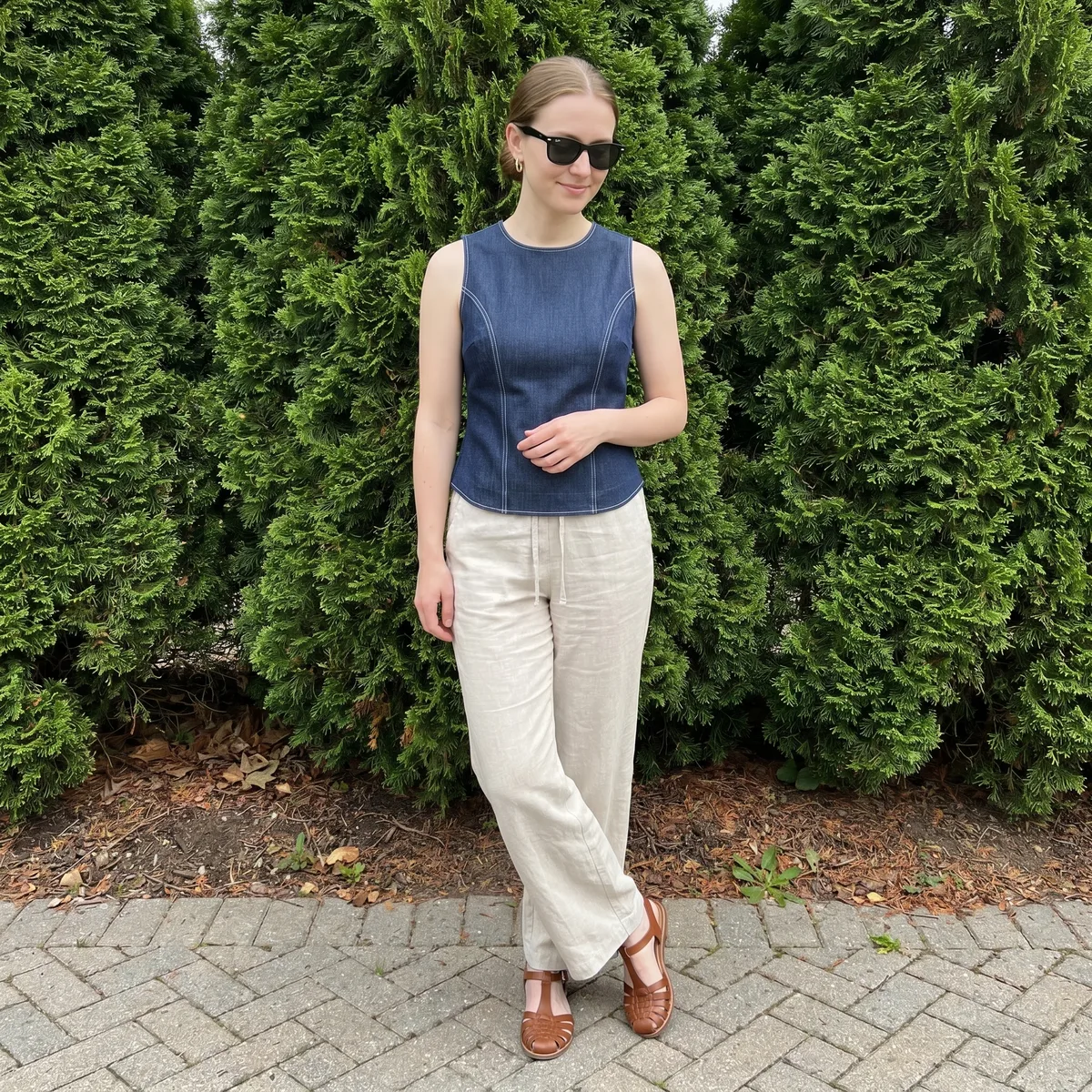 Sleeveless Blouse
