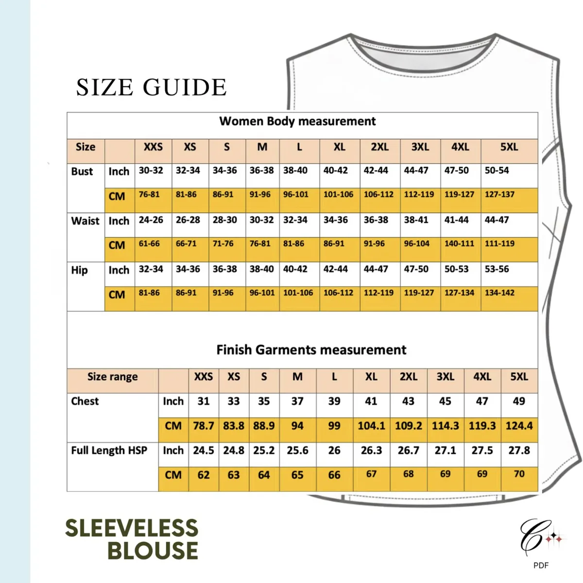 Sleeveless Blouse