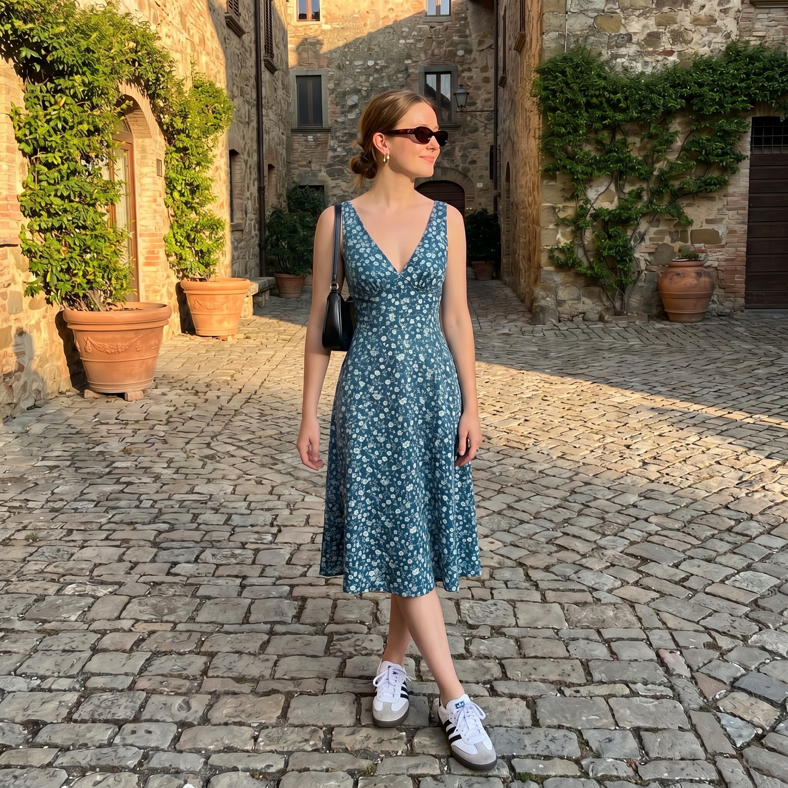 Linen Bias Dress