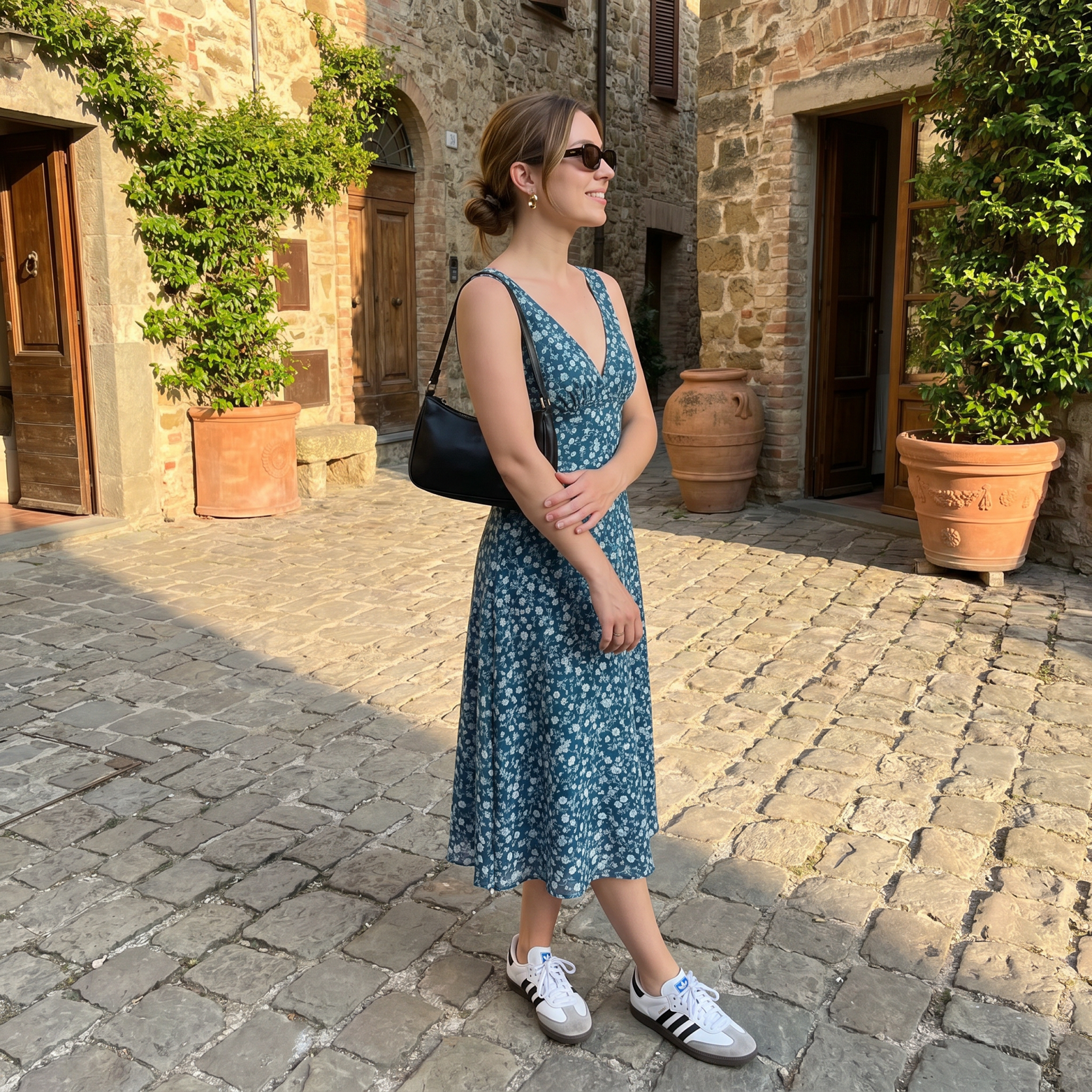 Linen Bias Dress