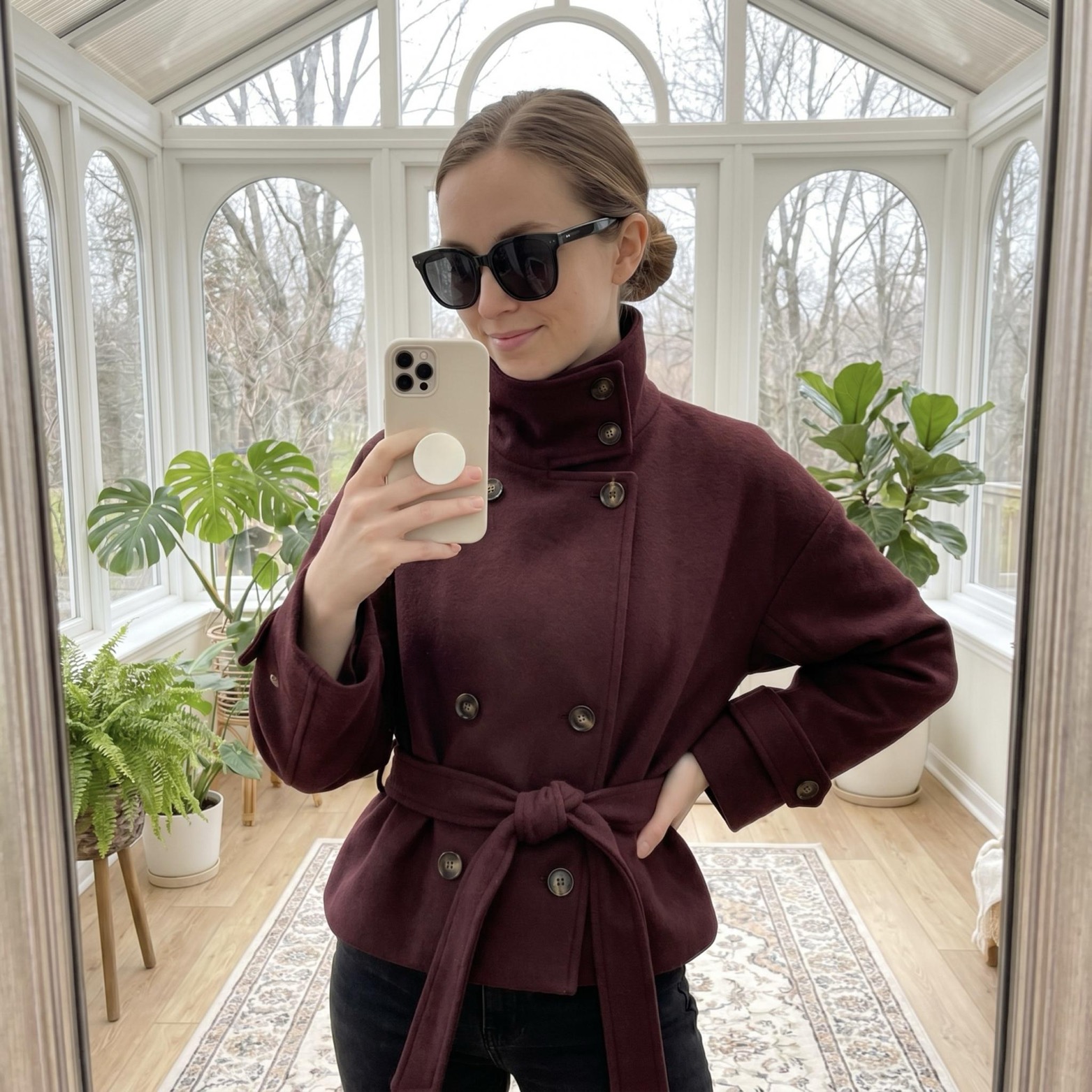 Funnel Collar Jacket