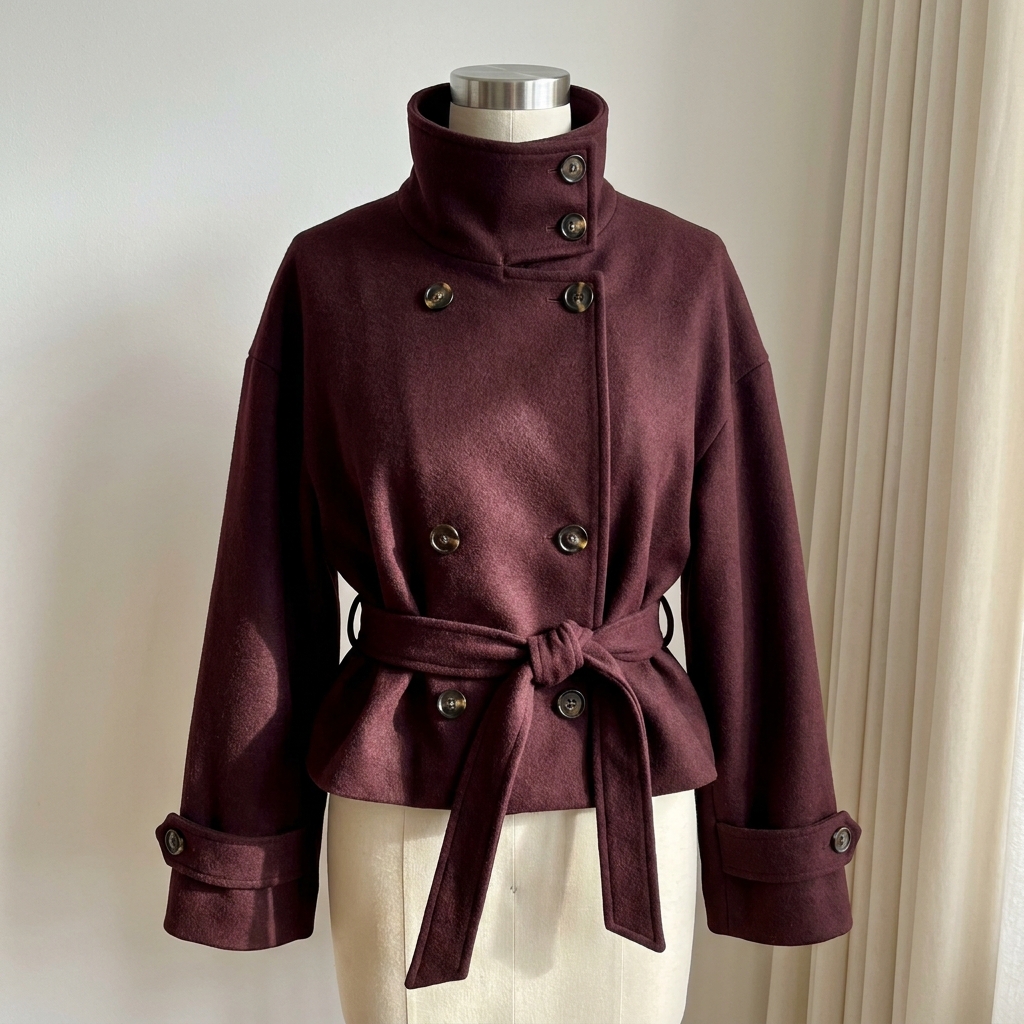 Funnel Collar Jacket