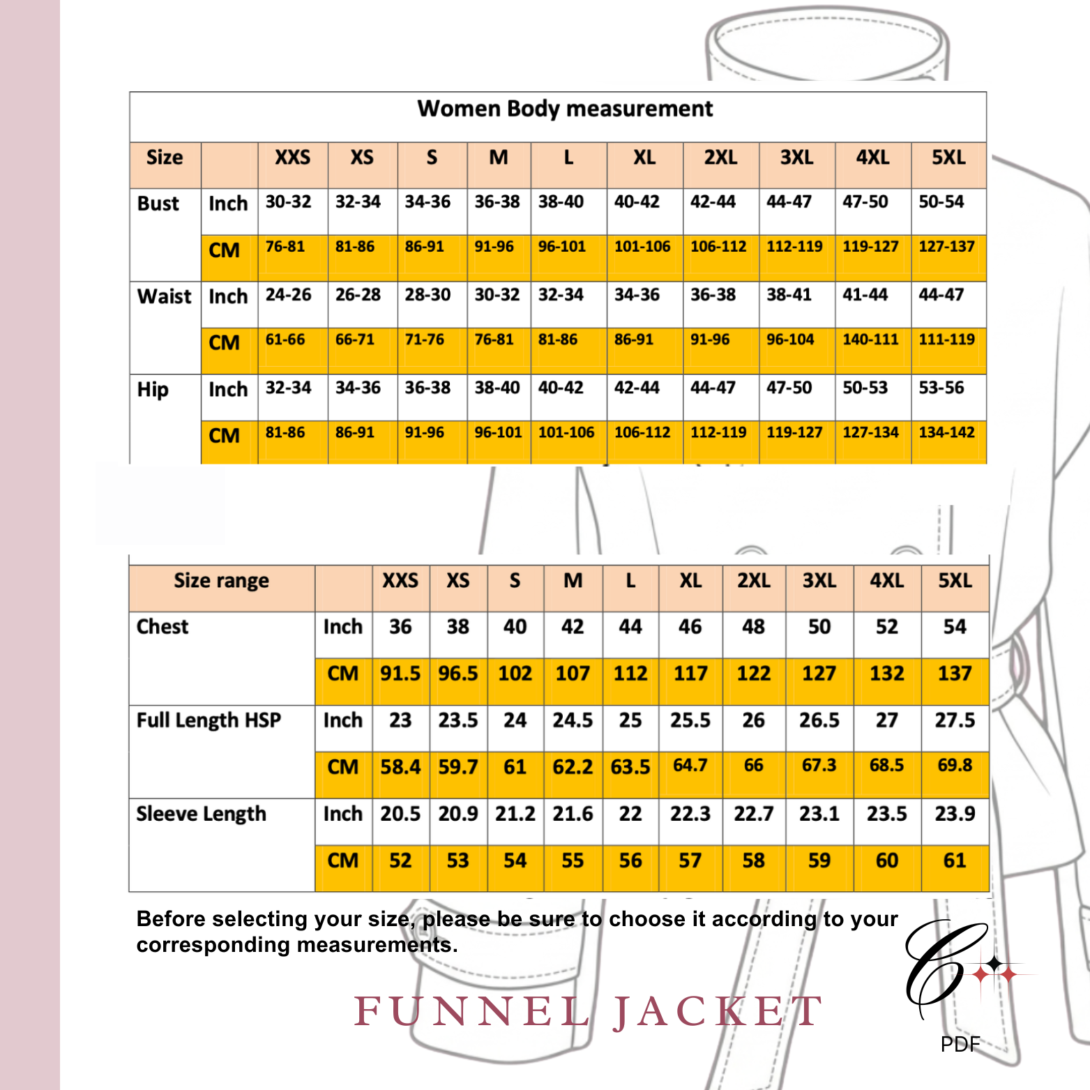 Funnel Collar Jacket