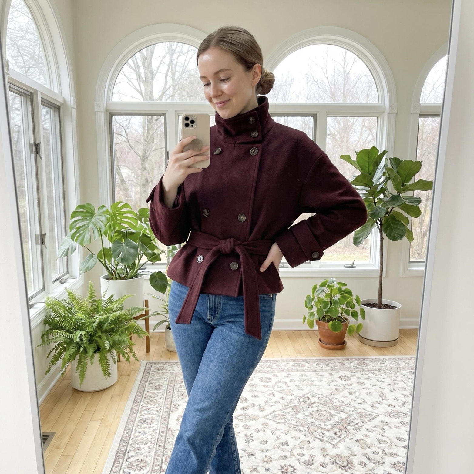 Funnel Collar Jacket