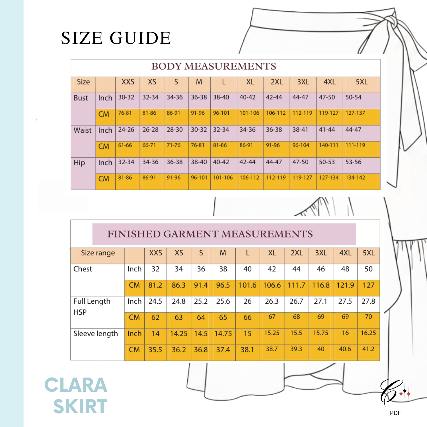 Clara Skirt